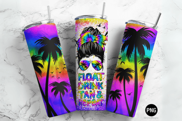 Download Float Drink Tan Repeat Summer Tumbler - Tumbler Collection