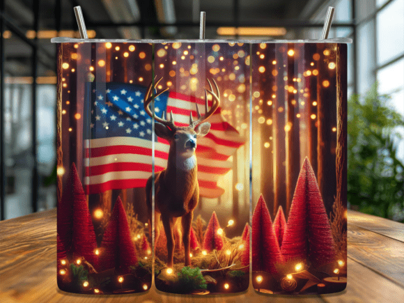Download Poppy Field American Pride Tumbler Wrap - Tumbler Collection