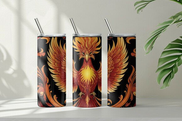 Download Phoenix Print Tumbler Graphic - Tumbler Collection