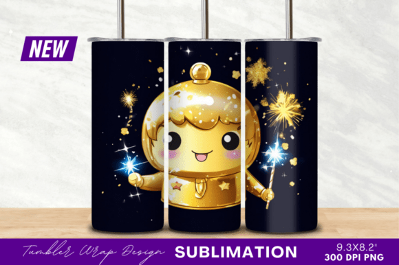 Download Golden Mascot Celebrating Tumbler - Tumbler Collection