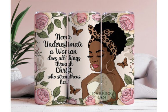 Download Bible Verse Motivational Tumbler Wrap - Tumbler Collection