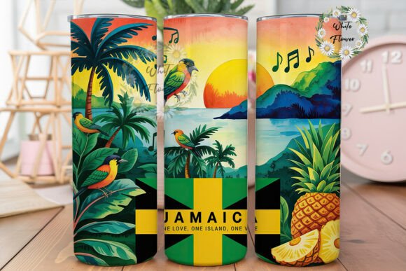 Download Tropical Jamaica Bird Pineapple Tumbler - Tumbler Collection