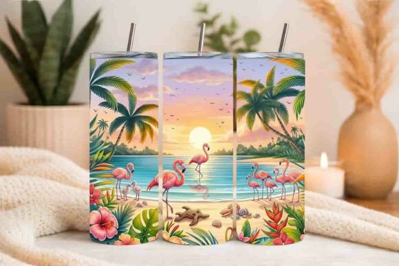 Download Flamingo Tumbler Wrap - Tumbler Collection