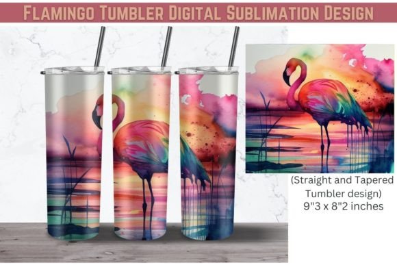 Download Flamingo Tumbler | Alcohol Ink Tumbler - Tumbler Collection