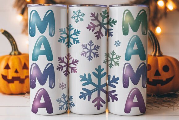 Download Winter Snowflake Personalized Tumbler - Tumbler Collection