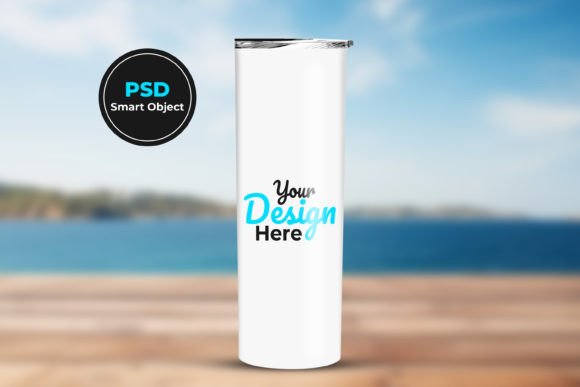 Download Straight Skinny Tumbler Mockup PSD Mocku - Tumbler Collection