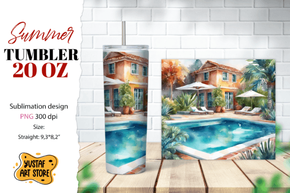 Download Pool Tumbler Wrap. Summer Tumbler Sublim - Tumbler Collection