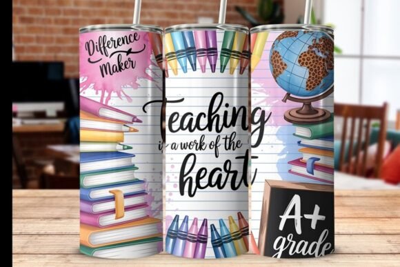 Download Teacher Tumbler Wrap Png - Tumbler Collection