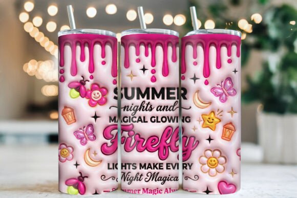 Download 3D Inflated Summer Tumbler Wrap PNG - Tumbler Collection