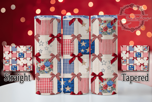 Download Americana Patchwork Stars 20oz Tumbler - Tumbler Collection