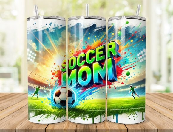 Download Soccer Mom Stadium Tumbler Wrap - Tumbler Collection