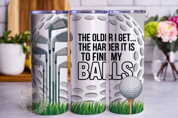 Download Funny Golf Quote 20oz Tumbler Wrap - Tumbler Collection