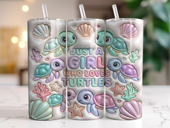 Download Just a Girl Who Loves Turtles Tumbler - Tumbler Collection