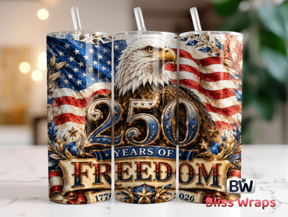 Download USA 250th Anniversary Tumbler Wrap - Tumbler Collection