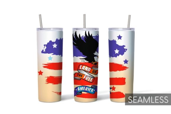 Download Land of the Free Tumbler Sublimation - Tumbler Collection