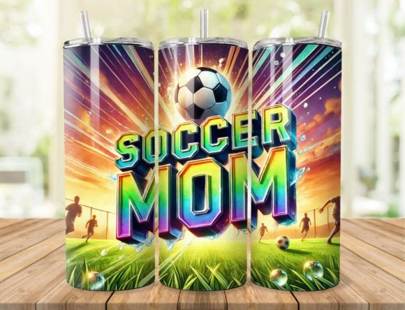 Download Soccer Mom Game Day Tumbler Wrap - Tumbler Collection