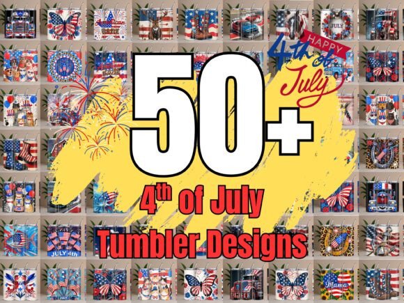 Download 50+ 4th of July Tumbler Wraps Bundle - Tumbler Collection