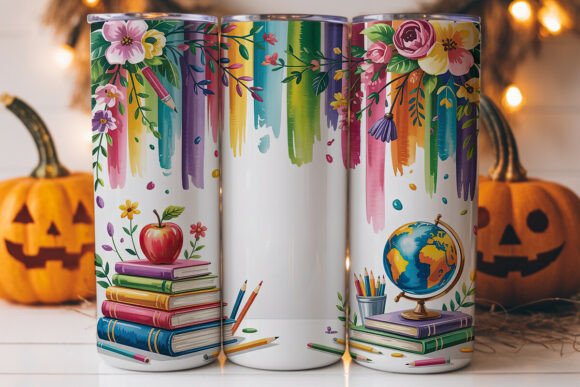 Download Back to School Tumbler Wrap - Tumbler Collection