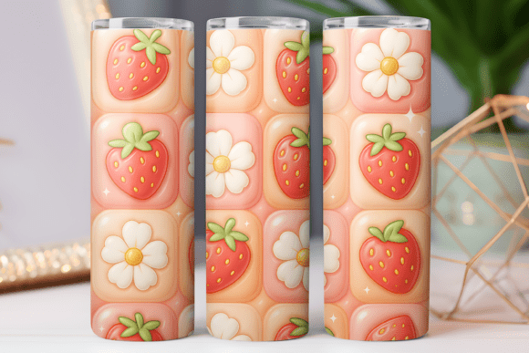 Download 3D Coffee Tumbler Wrap 20oz Design Png - Tumbler Collection