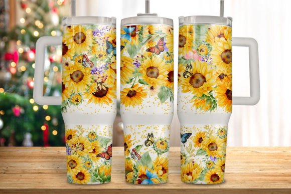 Download Sunflowers 40oz Quencher Tumbler - Tumbler Collection