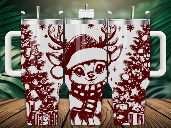 Download Baby Reindeer Laser Engraved Tumbler - Tumbler Collection