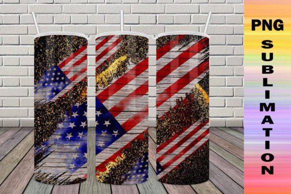 Download American Flag Fireworks Tumbler 20oz - Tumbler Collection