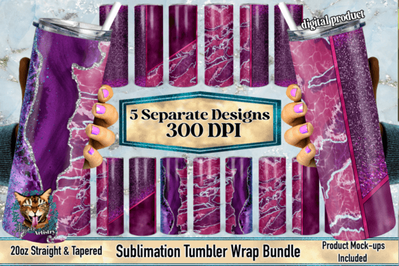 Download Pink Velvet Split Tumbler Wrap Bundle - Tumbler Collection