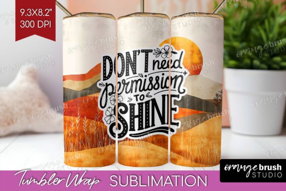 Download Boho Inspirational Quote Tumbler Wrap - Tumbler Collection