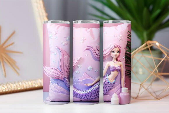 Download Pink Mermaid Sublimation Tumbler - Tumbler Collection