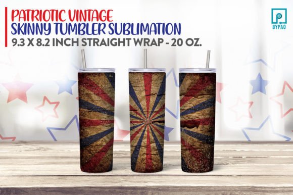Download Patriotic Vintage Tumbler Sublimation 8 - Tumbler Collection