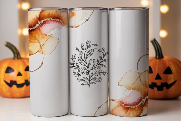Download Floral Inspirational Quote Tumbler Wrap - Tumbler Collection