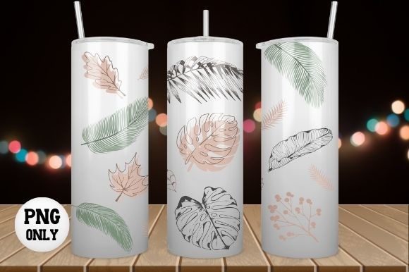 Download Tropical Flower Tumbler Wrap Sublimation - Tumbler Collection