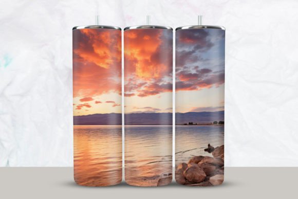 Download Lake Tumbler Wrap - Tumbler Collection