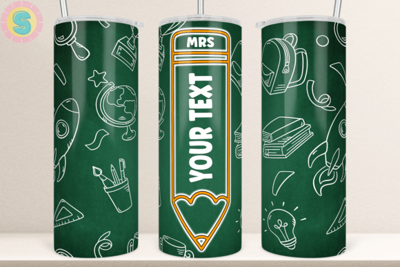 Download Teacher Pencil Tumbler Wrap Sublimation - Tumbler Collection