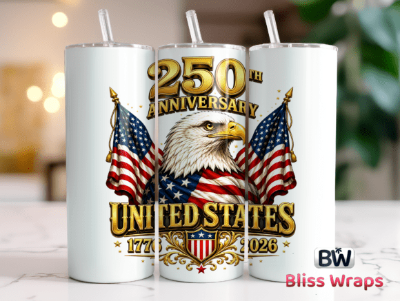 Download USA 250th Anniversary Patriotic Tumbler - Tumbler Collection