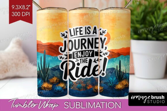 Download Boho Inspirational Quote Tumbler Wrap - Tumbler Collection