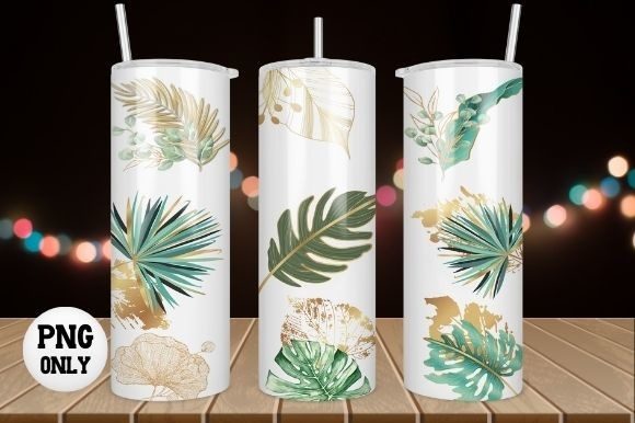 Download Tropical Flower Tumbler Wrap Sublimation - Tumbler Collection
