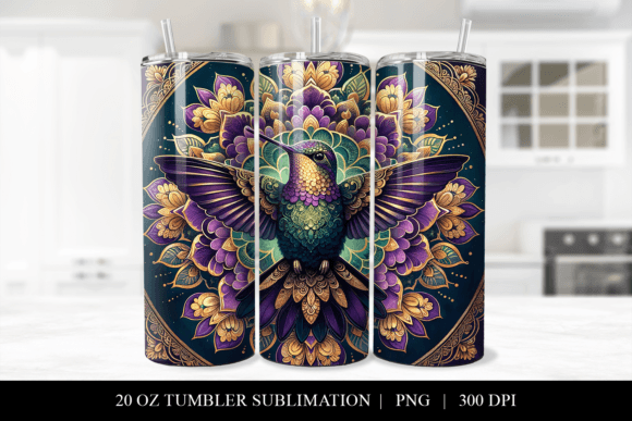 Download 20 Oz Hummingbird Tumbler Wrap Design - Tumbler Collection