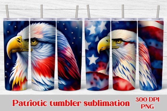 Download Patriotic Eagle Tumbler Design - Tumbler Collection