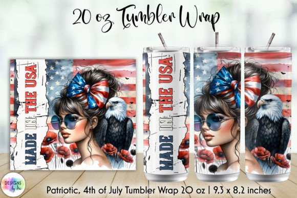 Download Land of the Free Patriotic Tumbler Wrap - Tumbler Collection