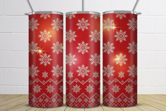 Download Nordic Snowflake Christmas Tumbler Wrap - Tumbler Collection