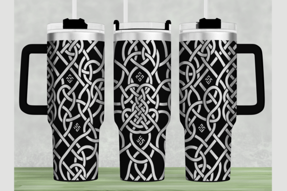 Download Celtic Knot 40oz Tumbler Wrap SVG - Tumbler Collection