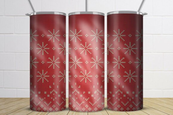 Download Nordic Snowflake Christmas Tumbler Wrap - Tumbler Collection