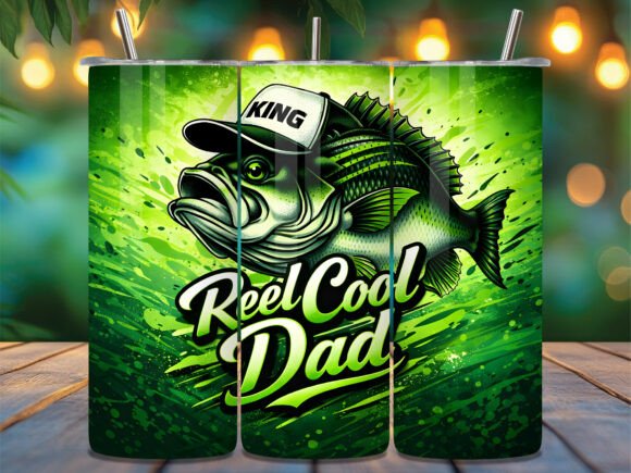 Download Fishing Reel Cool Dad Bass Fish Tumbler - Tumbler Collection