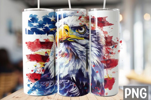 Download American Eagle Skinny Tumbler Design - Tumbler Collection