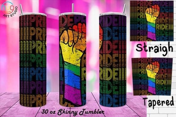 Download Pride 30 Oz Skinny Tumbler Sublimation - Tumbler Collection