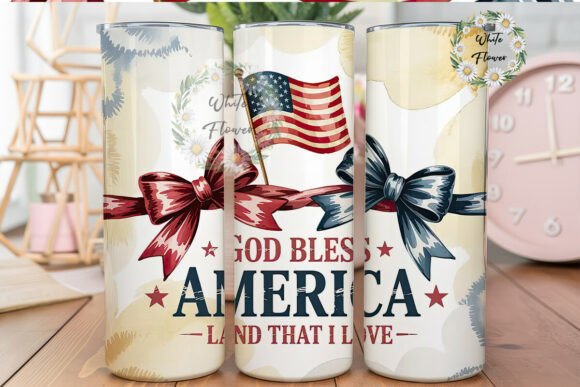 Download Patriotic American Tumbler Wrap - Tumbler Collection