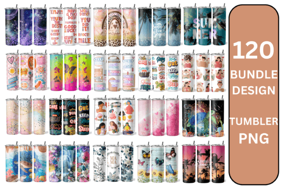 Download 120 Design Bundle 20oz Skinny Tumbler - Tumbler Collection