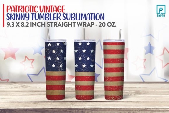 Download Patriotic Vintage Tumbler Sublimation 3 - Tumbler Collection