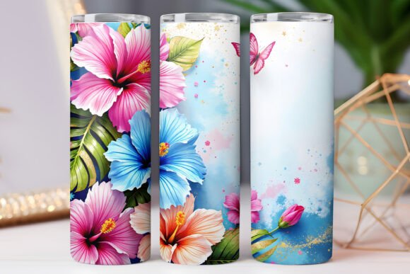 Download Summer Beach Tumbler Wrap Design 20 Oz - Tumbler Collection